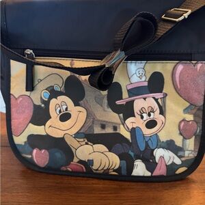 Disney Black Shoulder Bag